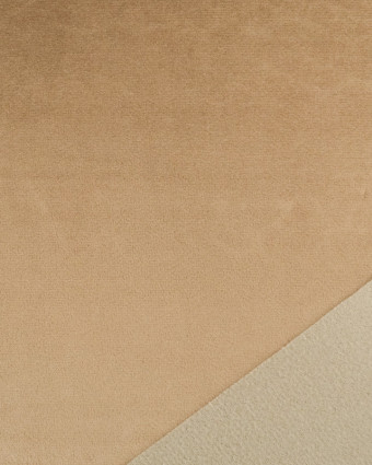 Tissu Velours Epais Ameublement Tabac Elise - Mercerine