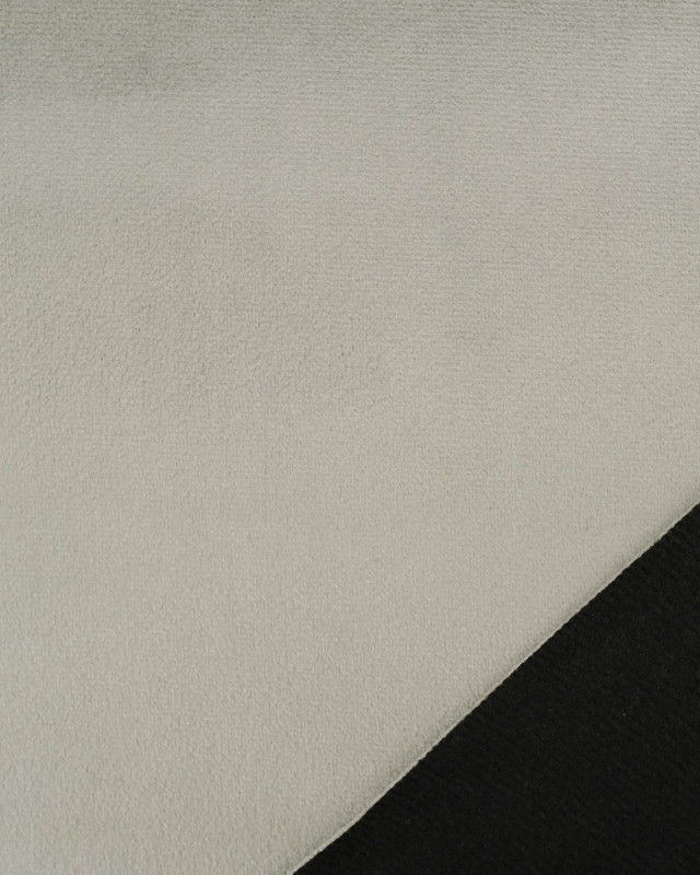 Tissu Velours Epais Ameublement Gris Elise - Mercerine