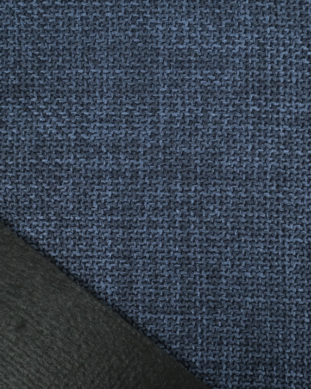 Tissu ameublement Farreli Bleu Fonce  - Mercerine