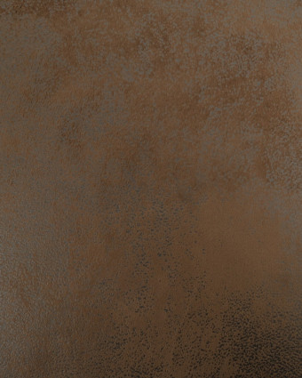 Tissus au mètre : Tissu Effet Cuir Madagascar Marron Chocolat - Mercerine