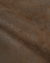 Tissu Effet Cuir Madagascar Chocolat