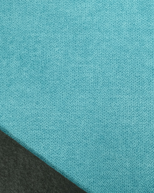 Tissus en ligne : Tissu Ameublement Emilie Turquoise  - Mercerine