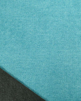 Tissus en ligne : Tissu Ameublement Emilie Turquoise  - Mercerine