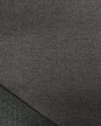 Tissu Ameublement Emilie Noir  - Mercerine
