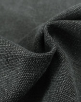 Toile Tissee Ameublement Denim Noir