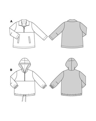 Patron Veste Burda 5881 - Mercerine