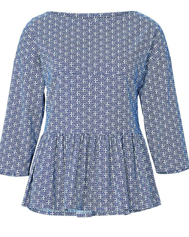 Patron de couture femme Blouse Burda 5856 - Mercerine
