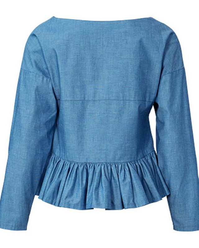 Patron de couture femme Blouse Burda 5856 - Mercerine