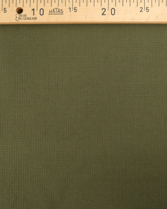 Tissu Mini Nid D'Abeille  Kaki  - Mercerine