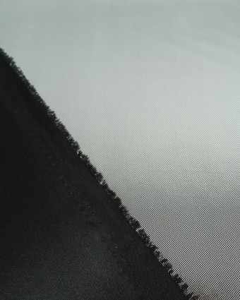 Tissu Stretch Lamé  Argent  - Mercerine