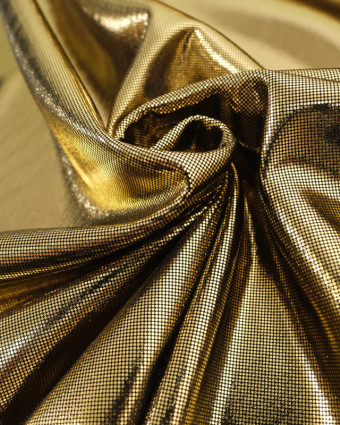 Tissu Stretch Lamé Or  - Mercerine