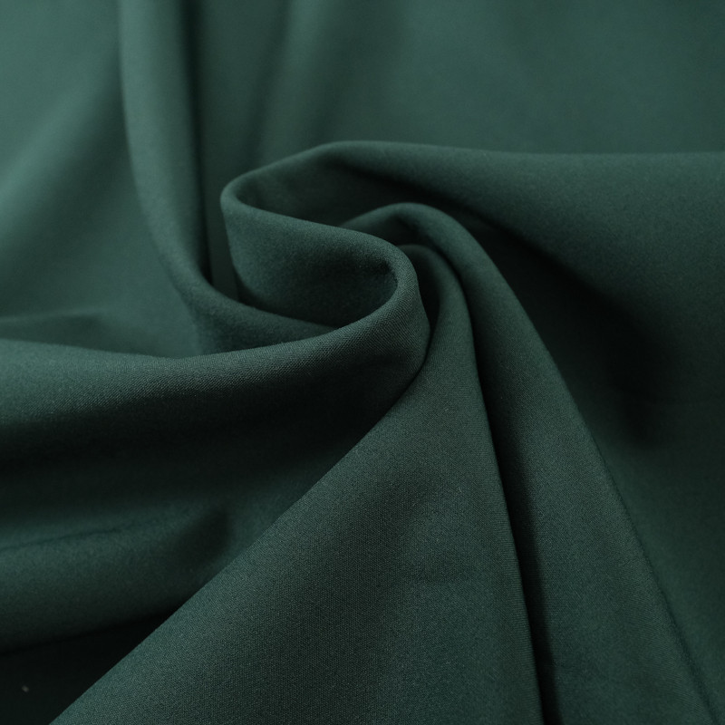 Tissu Softshell Uni Vert - Mercerine