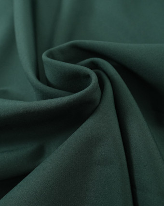 Tissu Softshell Uni Vert - Mercerine