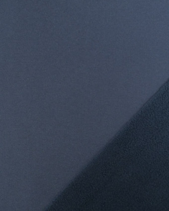 Tissu Softshell Uni  Marine  - Mercerine