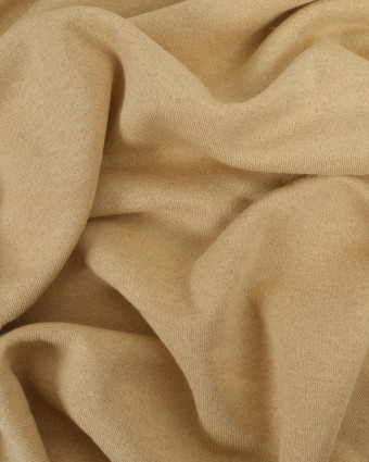 Tissus en ligne : Tissu Sweat French Terry Lurex Oeketex Vanille Or  - Mercerine