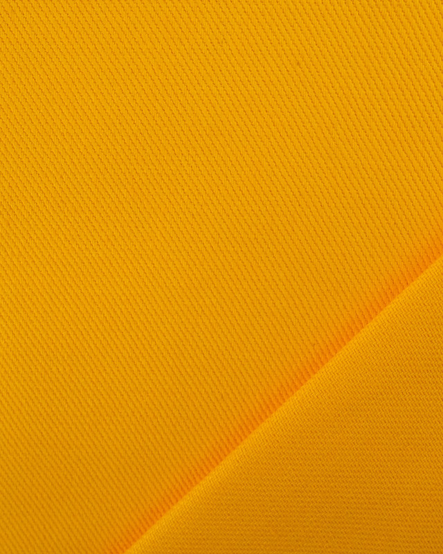 Tissu Serge Coton Oeketex Sanforise Bouton D'Or   - Mercerine