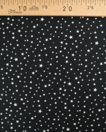 Tissus en ligne : Popeline de Coton Motif Etoile Leia - Mercerine