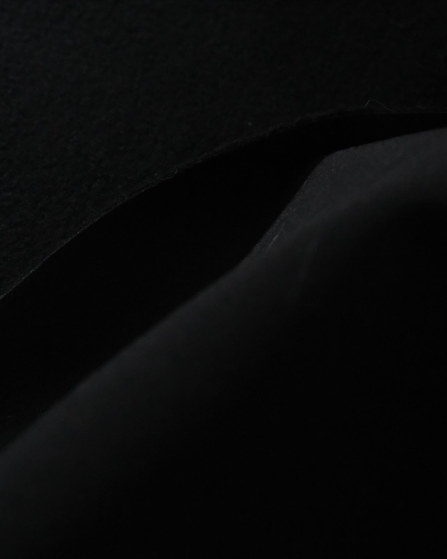 Tissu Softshell Uni  Noir  - Mercerine