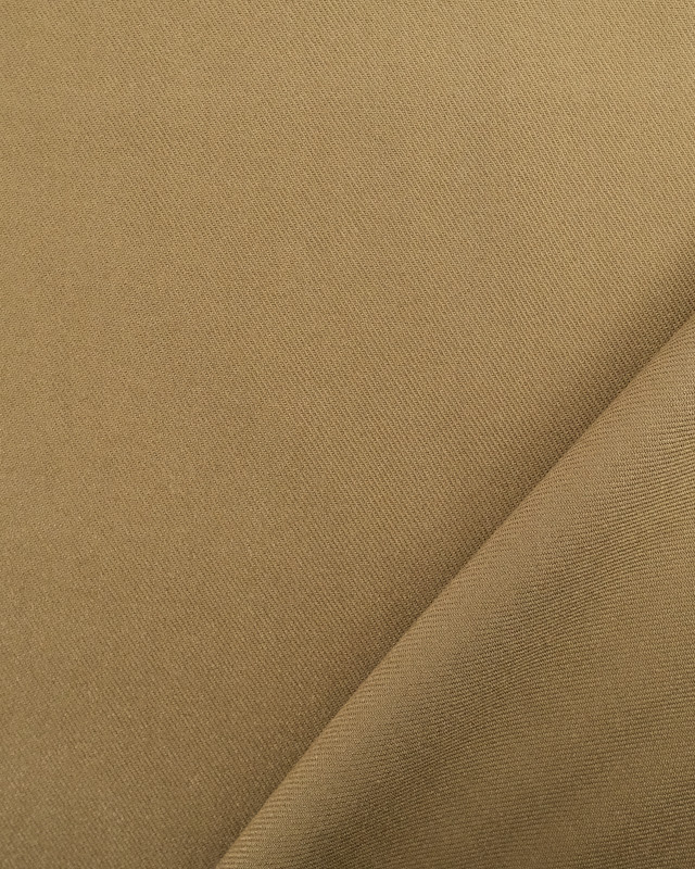 Tissus en ligne : Serge De Viscose Kaki - Mercerine