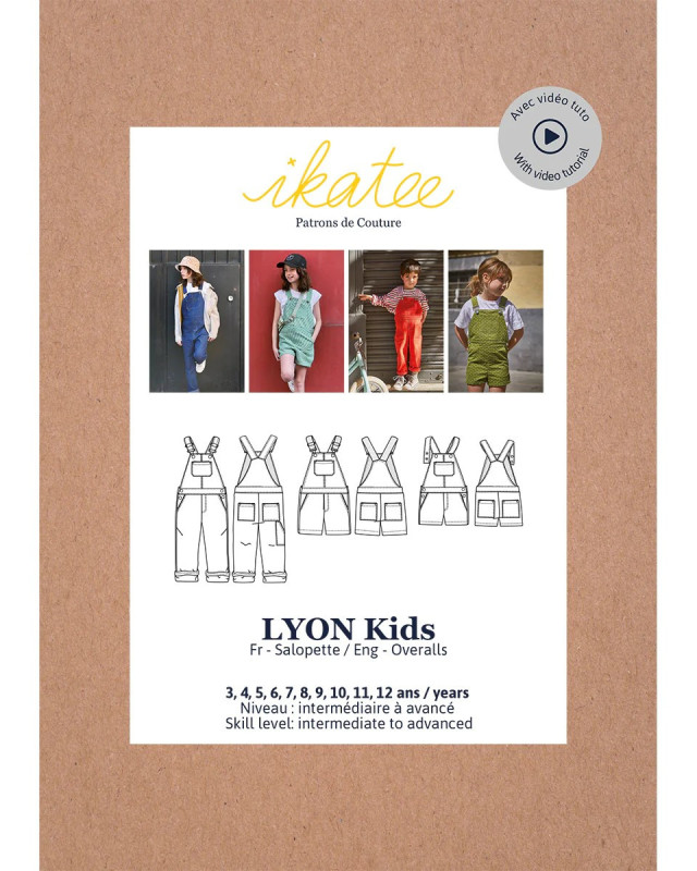 Patron Ikatee Lyon KIDS - Mercerine