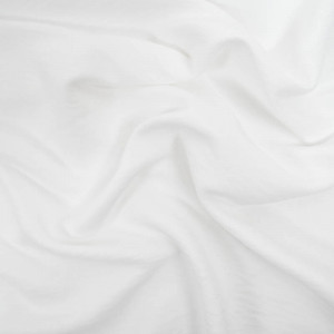 Tissu Off White Effet Texturé Oekotex - Mercerine