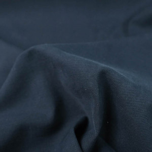 Satin de Coton Bleu Ardoise - Mercerine