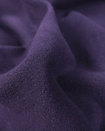Tissu Manteau Violet - Mercerine