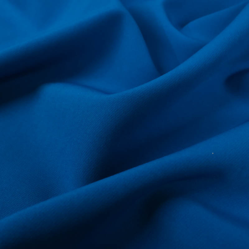 Tissu jupe pantalon veste bleu cobalt Oekotex