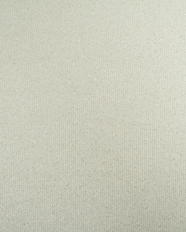 Tissus au mètre : Tissu Maille Épaisse Lurex Ecru - Oeko-Tex