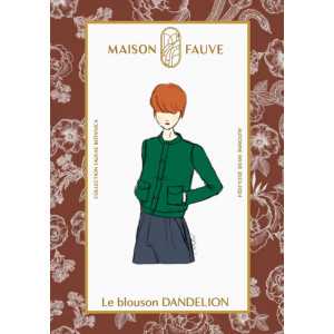 Patron Le Blouson DANDELION - Maison Fauve - Mercerine