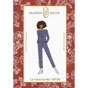 Patron La robe/combi VIPERE - Maison Fauve - Mercerine