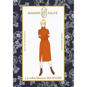 Le Patron La Blouse/ robe SOLIFLORE - Maison Fauve - Mercerine