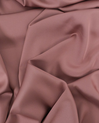 Tissu Satin Vieux Rose Gala - Mercerine