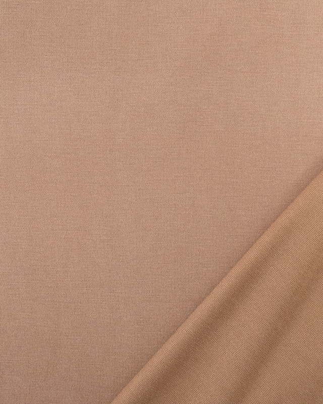 Tissus au mètre : Tissu Modal Olivia Taupe - Mercerine