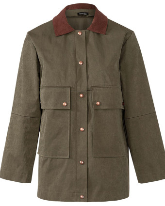 Patron de couture Manteau femme - Burda 5941 - Mercerine