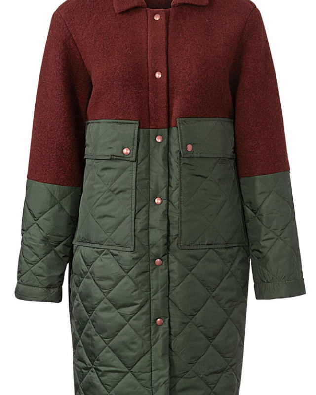 Patron de couture Manteau femme - Burda 5941 - Mercerine