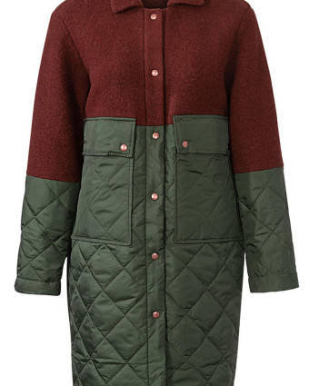 Patron de couture Manteau femme - Burda 5941 - Mercerine