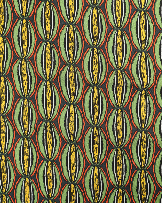 Tissu Viscose Manioc Cactus Oeko-Tex - Mercerine