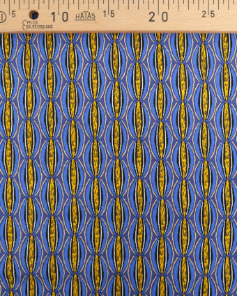 Viscose Manioc Bleu Oeko-Tex -  Mercerine