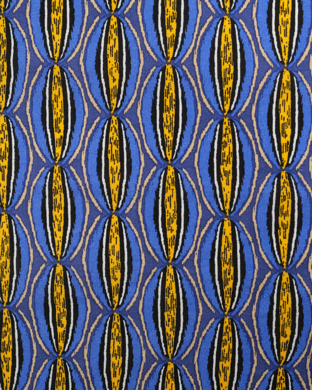 Viscose Manioc Bleu Oeko-Tex -  Mercerine