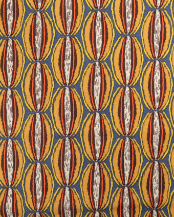 Tissu Viscose Manioc Havane  Oeko-Tex - Mercerine
