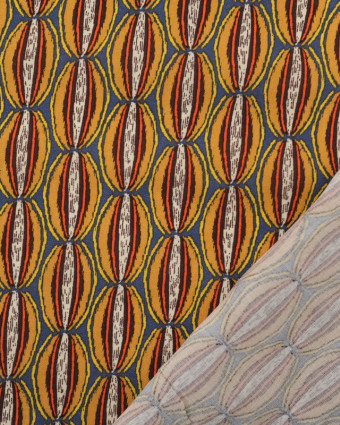 Tissu Viscose Manioc Havane  Oeko-Tex - Mercerine