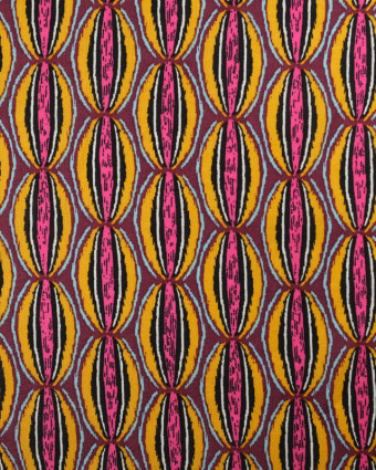 Viscose Manioc Prune Oeko-Tex - Mercerine