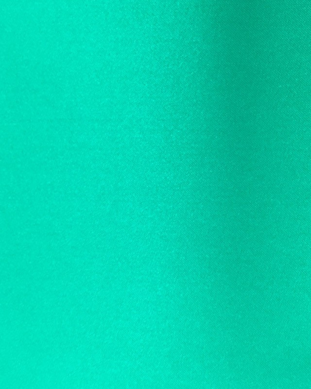 Satin de soie vert émeraude Alicia - Mercerine