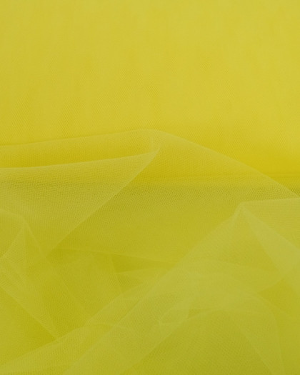 Tissu Tulle Souple 300cm Jaune - Mercerine