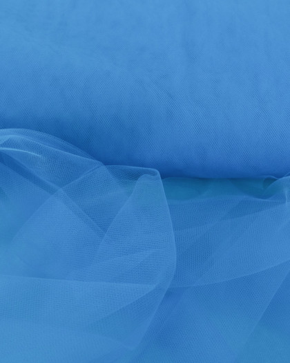 Tissu Tulle Souple 300cm Bleu Turquoise - Mercerine