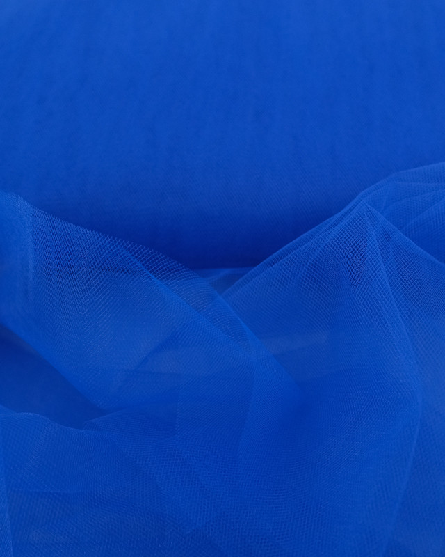 Tissu Tulle Souple 300cm Bleu Royal - Mercerine