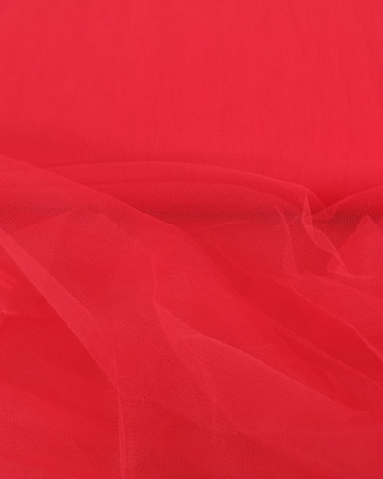 Tulle Souple 300cm Rouge - Mercerine