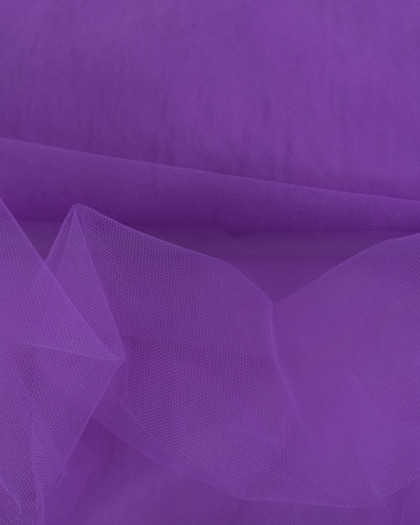 Tissu Tulle Souple 300cm Violet - Merceirne
