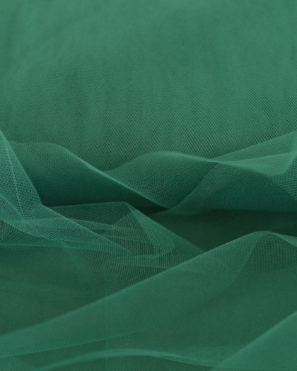 Tulle Souple 300cm Vert Fonce - Mercerine